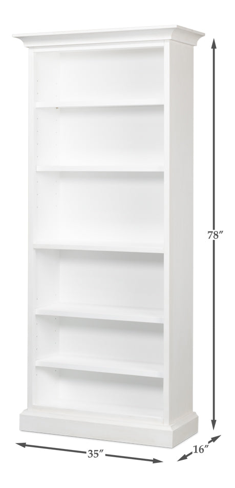 Open Shelf Bookcase