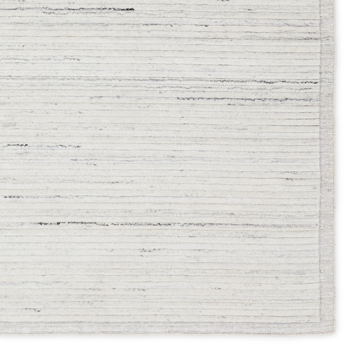 Sirvat Handwoven Indoor/Outdoor Solid Ivory/ Gray Area Rug (2'X3')