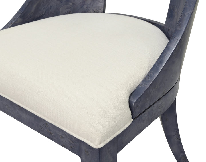 Rafferty Curved Back Wooden Dining Chair
