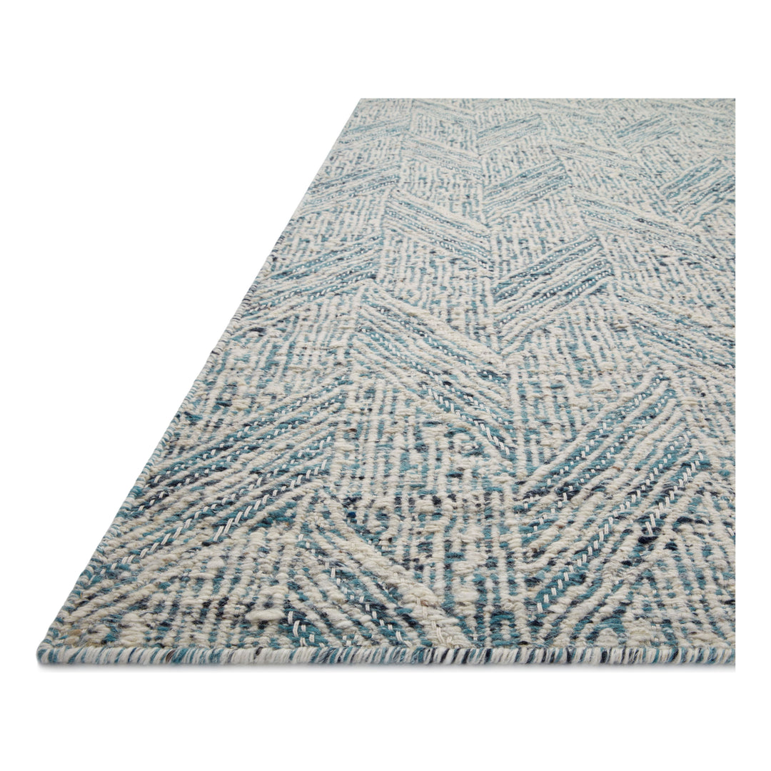 Loloi Raven Blue / Ivory 8'-6" x 11'-6" Area Rug