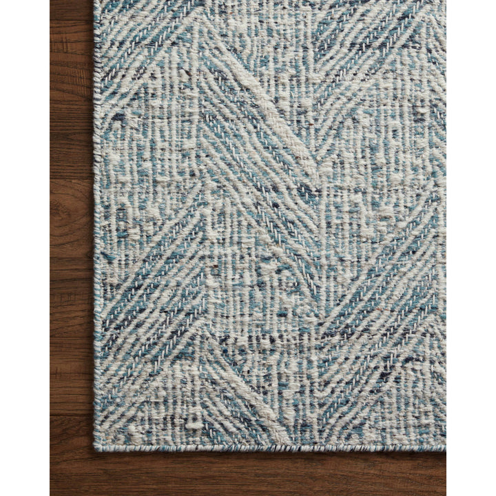 Loloi Raven Blue / Ivory 5'-6" x 8'-6" Area Rug