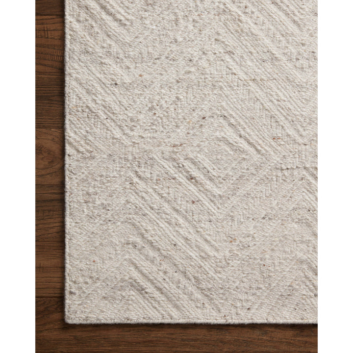 Loloi Raven Ivory / Pebble 7'-9" x 9'-9" Area Rug