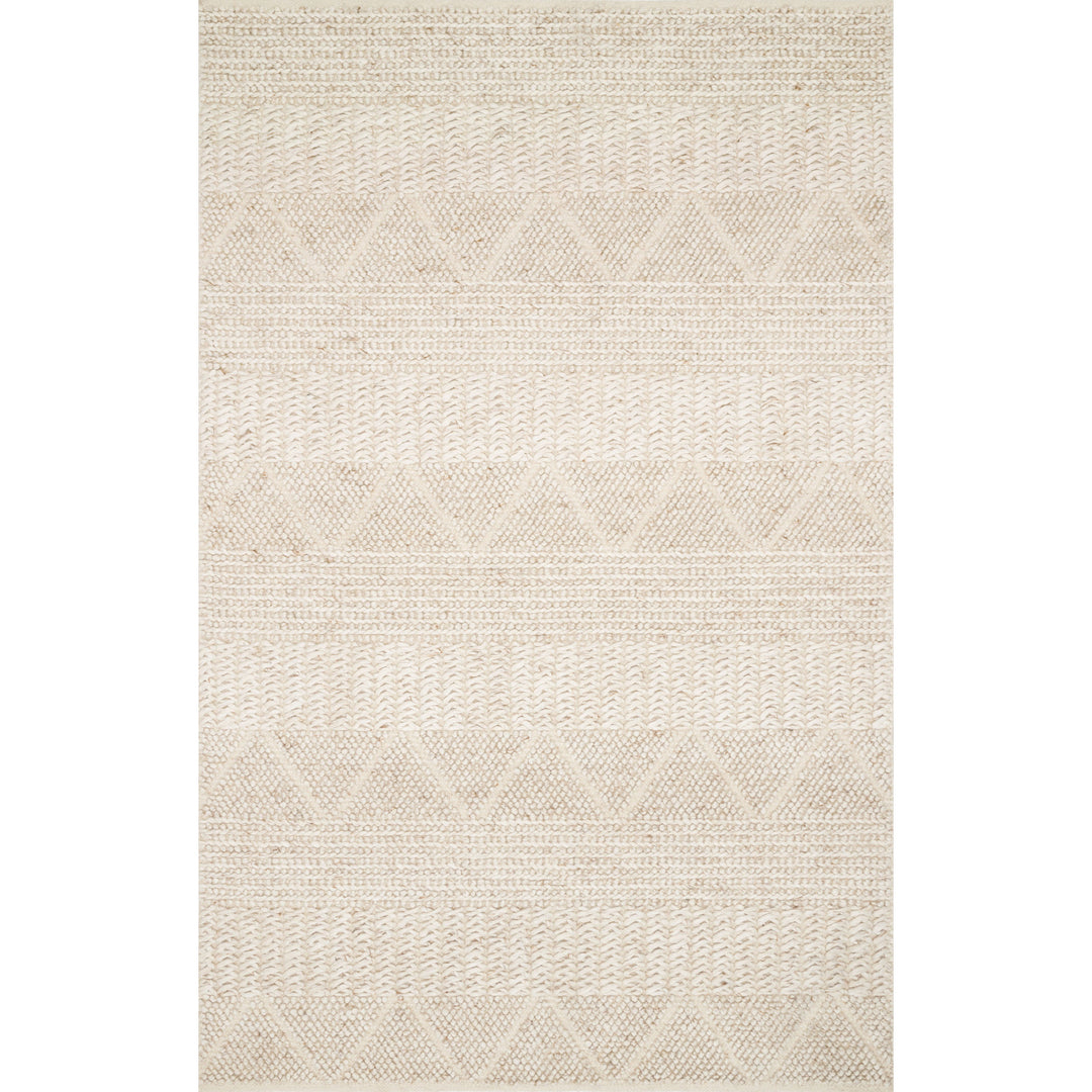 Magnolia Home By Joanna Gaines x Loloi Rowan Sand 18" x 18" Sample Rug