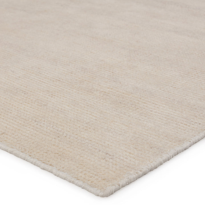 Jaipur Living Limon Solid Cream/ Light Brown Runner Rug (3'X10')