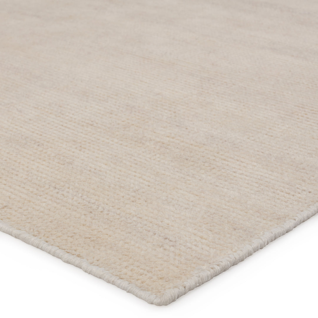 Jaipur Living Limon Solid Cream/ Light Brown Area Rug (10'X14')