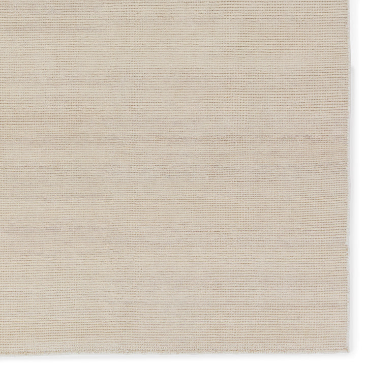 Jaipur Living Limon Solid Cream/ Light Brown Runner Rug (3'X12')