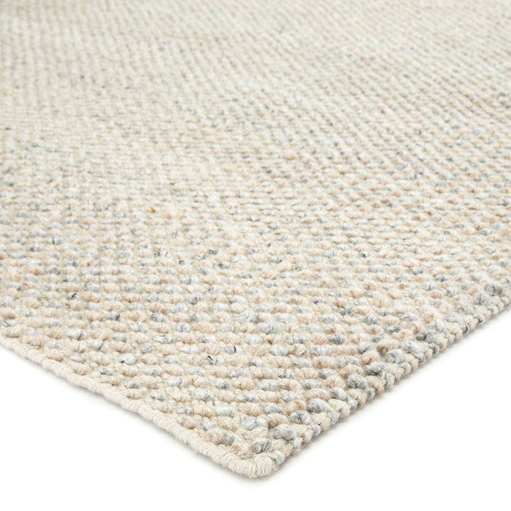 Jaipur Living Crispin Indoor/ Outdoor Solid Ivory/ Gray Area Rug (9'X12')