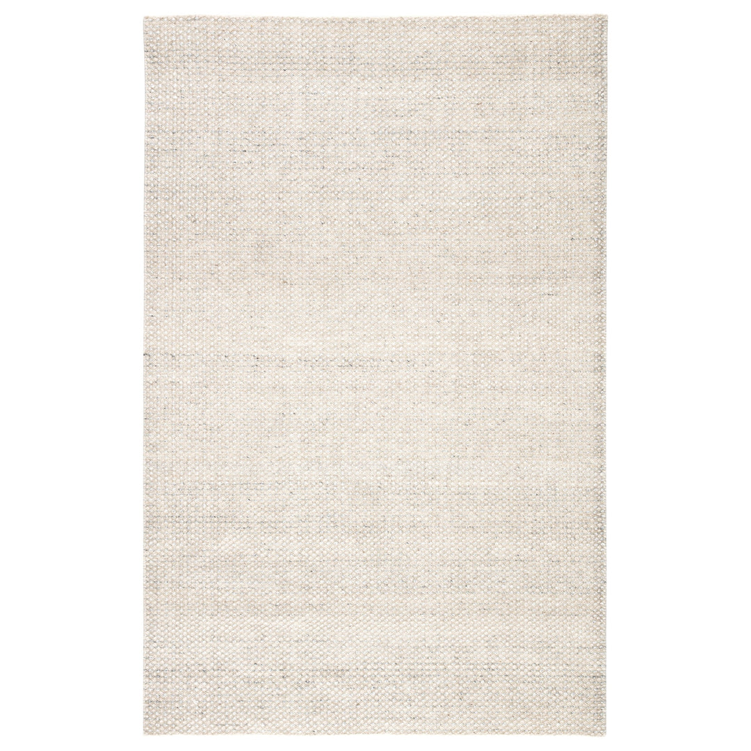 Jaipur Living Crispin Indoor/ Outdoor Solid Ivory/ Gray Area Rug (6'X9')