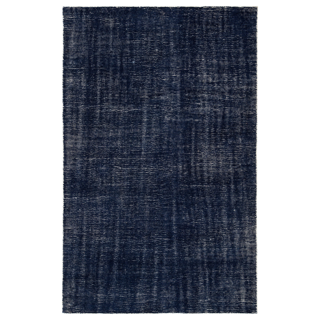 Jaipur Living Limon Indoor/ Outdoor Solid Blue/ White Area Rug (5'X8')