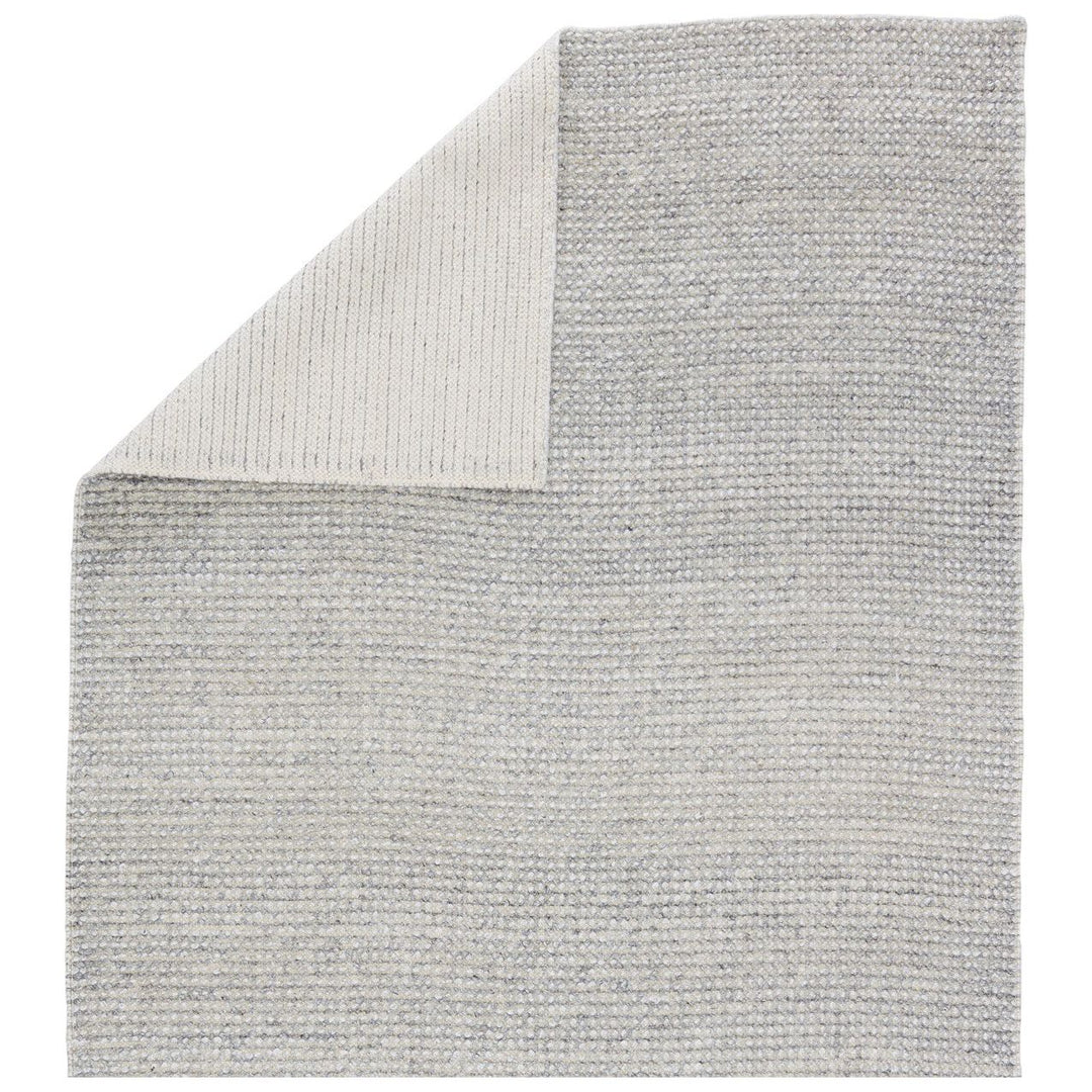 Jaipur Living Crispin Indoor/ Outdoor Solid Gray/ Ivory Area Rug (7'10"X10'10")