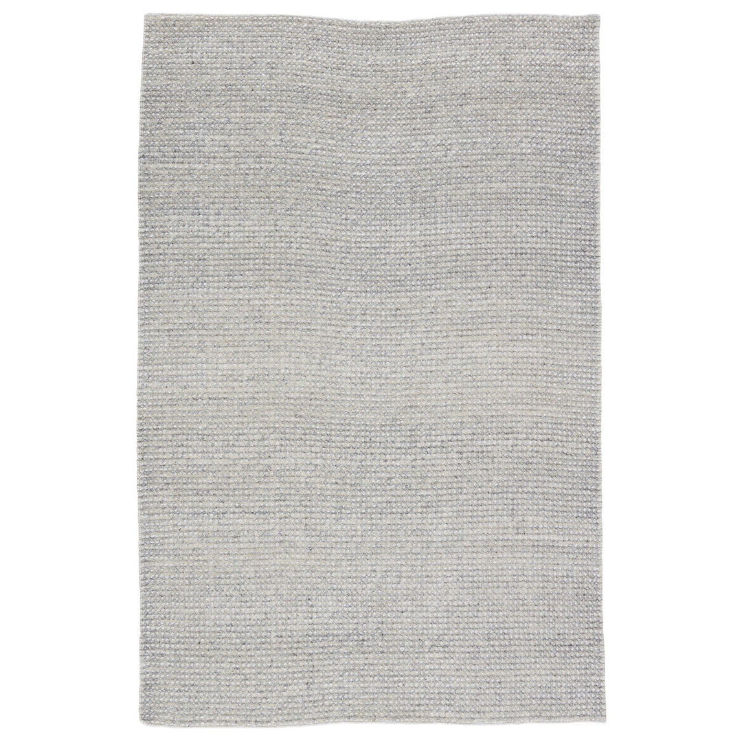 Jaipur Living Crispin Indoor/ Outdoor Solid Gray/ Ivory Area Rug (7'10"X10'10")