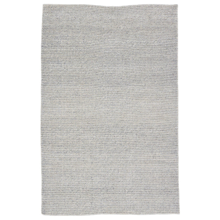 Jaipur Living Crispin Indoor/ Outdoor Solid Gray/ Ivory Area Rug (5'X8')