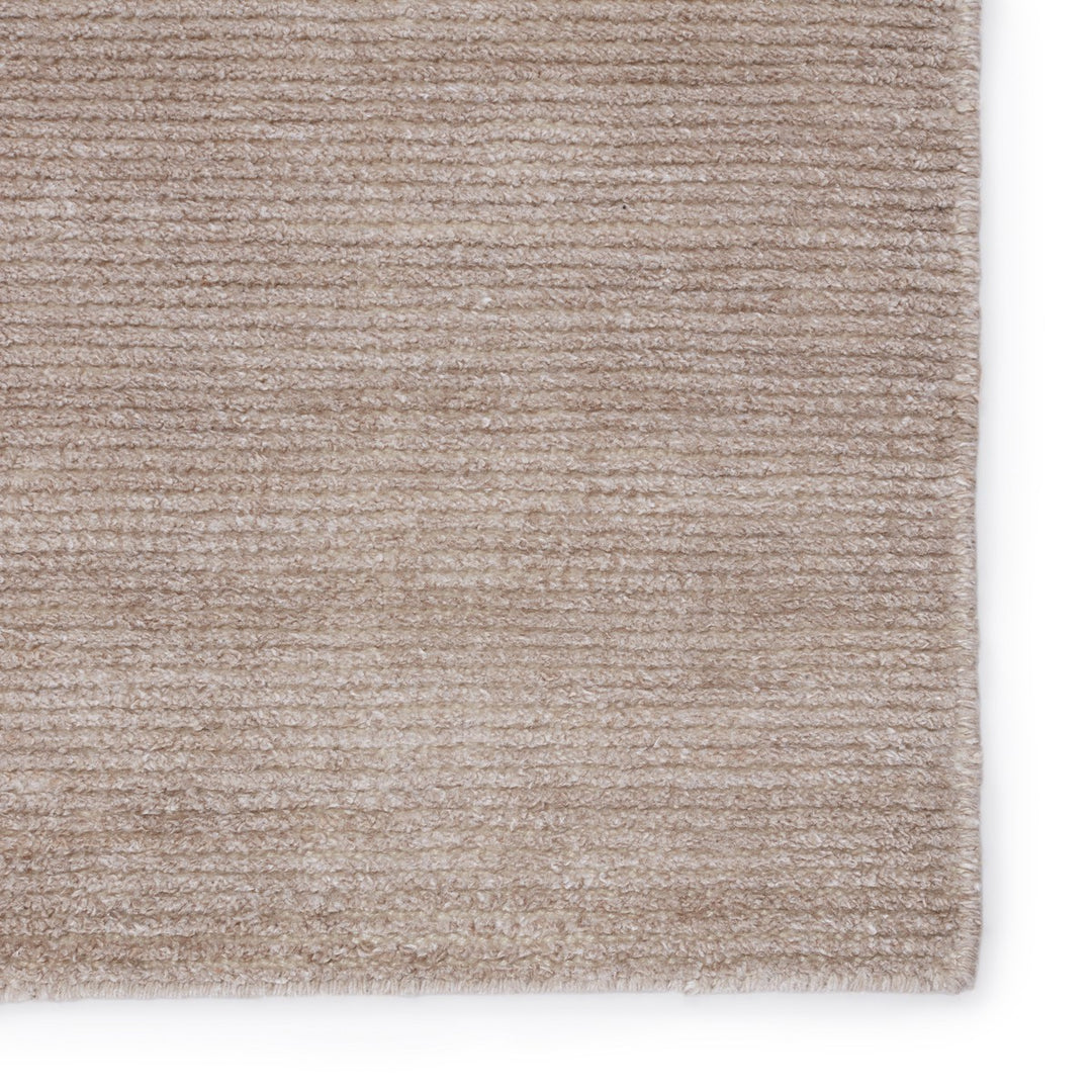 Jaipur Living Limon Indoor/ Outdoor Solid Light Taupe Runner Rug (3'X10')