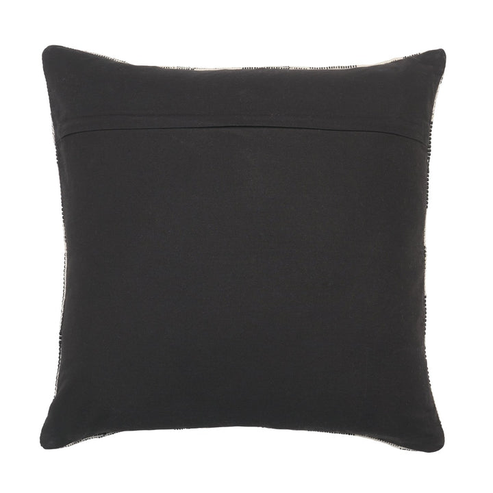 Jaipur Living Wren Striped Black/ Cream Poly Fill Pillow (24" Square)