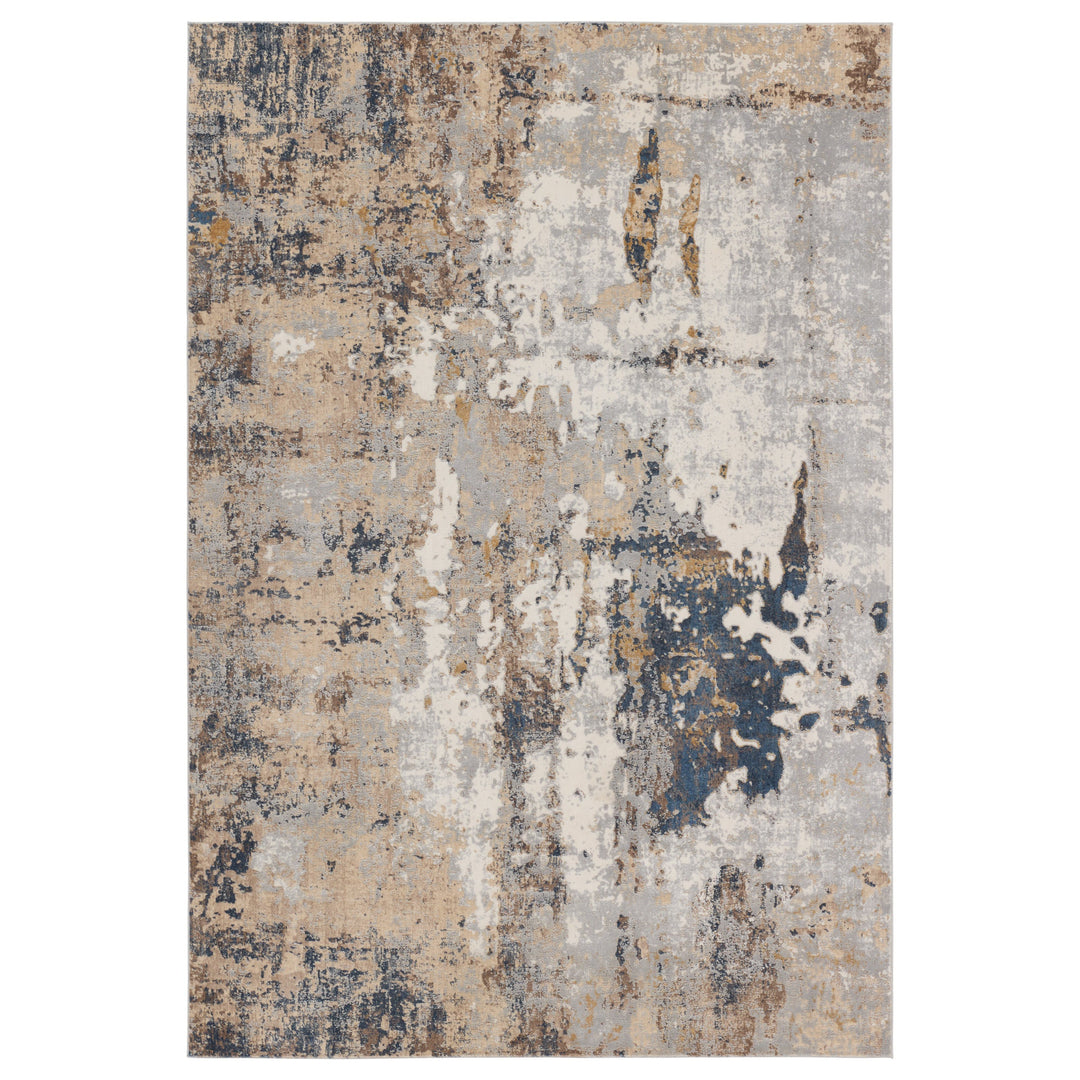 Jaipur Living Constanze Abstract Silver/Navy Area Rug (8'X10')