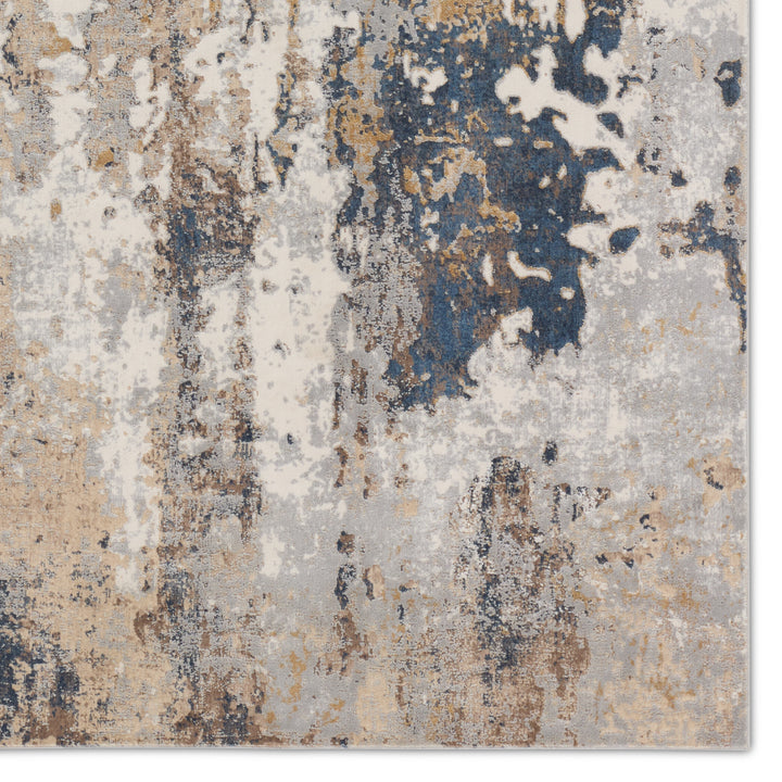 Jaipur Living Constanze Abstract Silver/Navy Area Rug (8'X10')