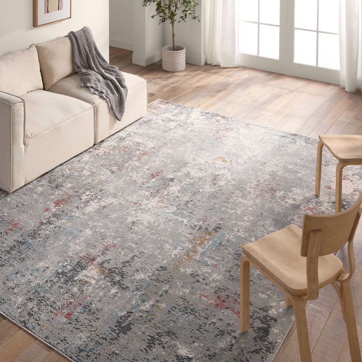 Jaipur Living Vasari Abstract Gray/White Area Rug (10'X14')