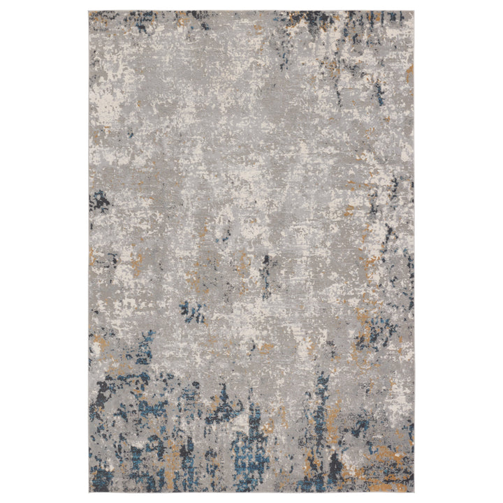 Jaipur Living Lancet Abstract Silver/Blue Area Rug (9'X12')