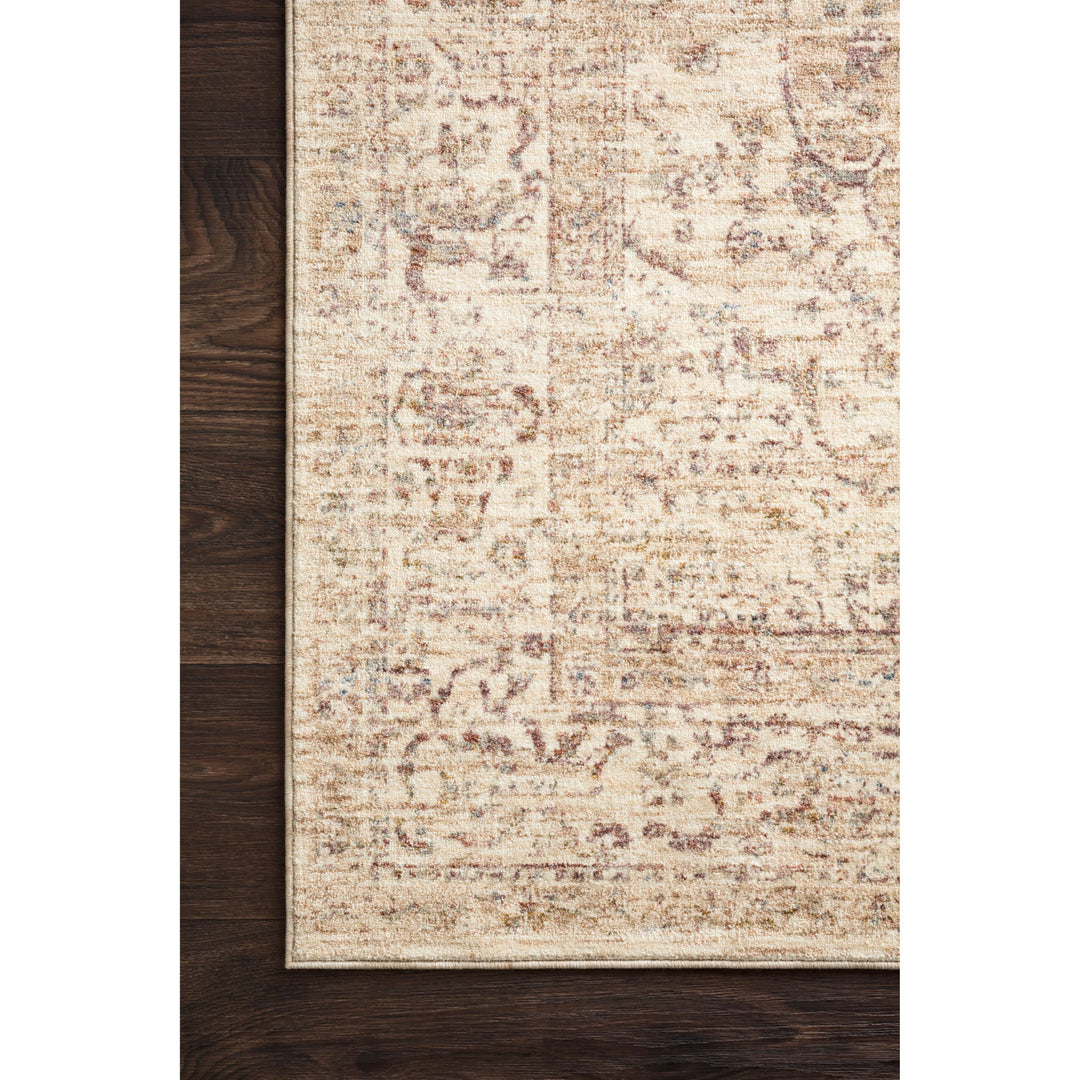 Loloi Revere Ivory / Berry 2'-6" x 8'-0" Runner Rug