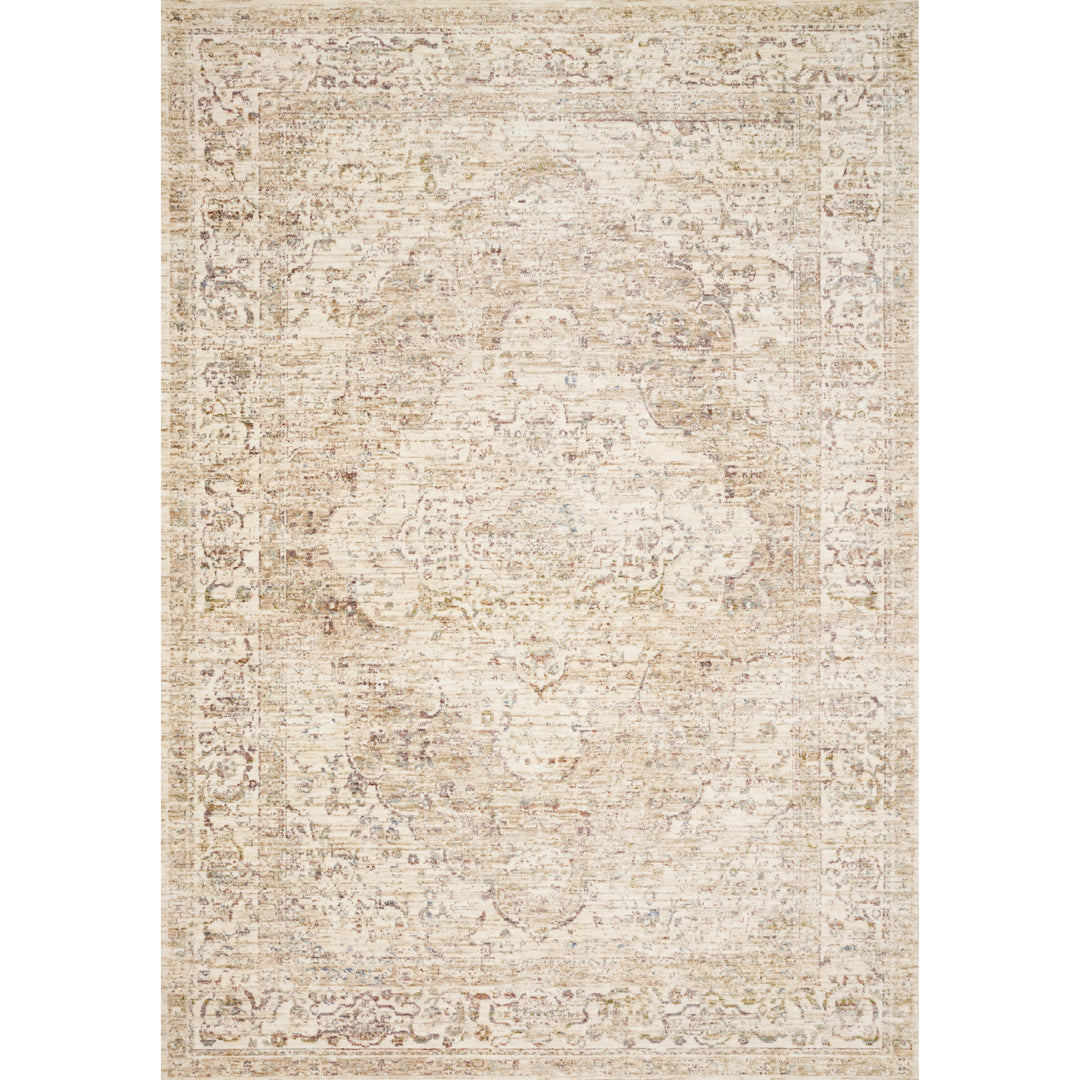 Loloi Revere Ivory / Berry 2' x 3'-2" Accent Rug