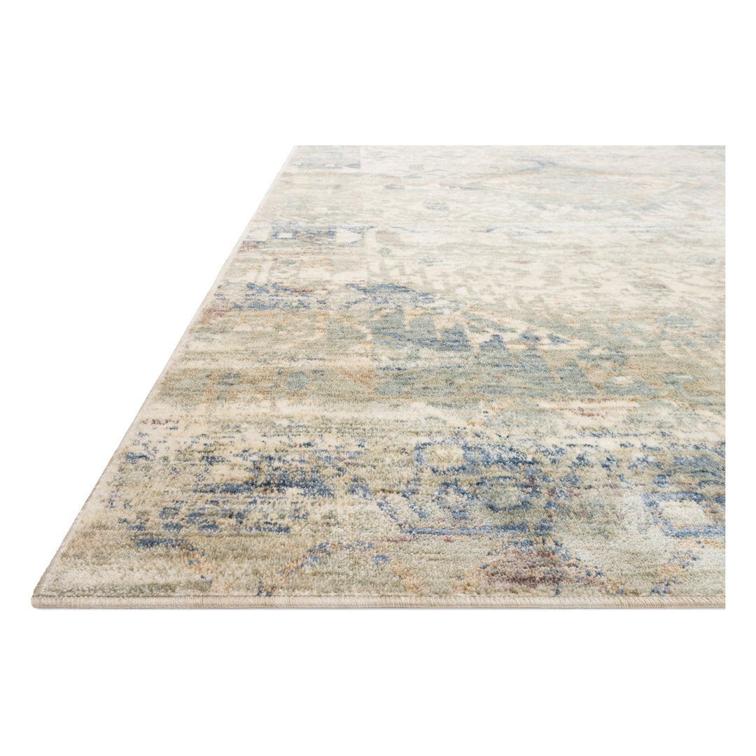 Loloi Revere Ivory / Blue 2'-6" x 8'-0" Runner Rug