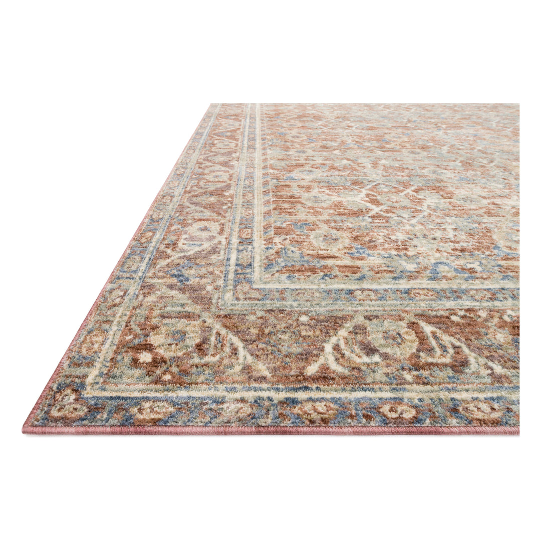 Loloi Revere Terracotta / Multi 2' x 3'-2" Accent Rug