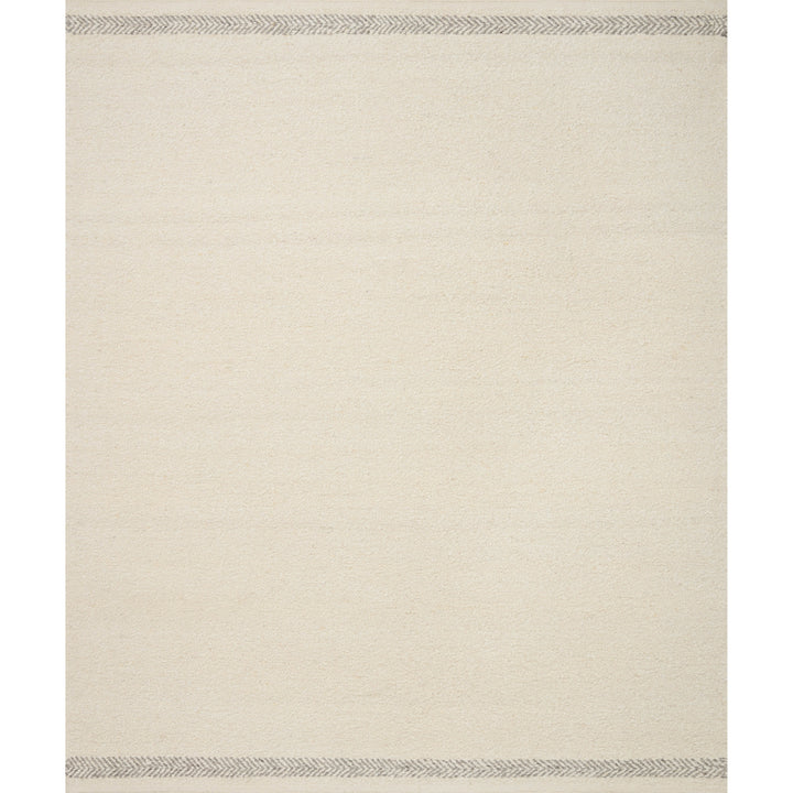 Loloi Reyla Ivory / Silver 3'-6" x 5'-6" Accent Rug