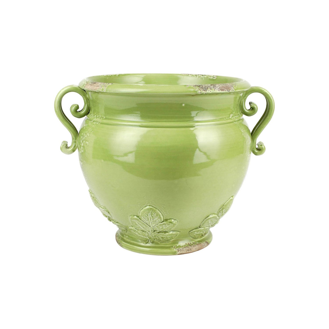 Rustic Garden Basil Round Planter - Default Title
