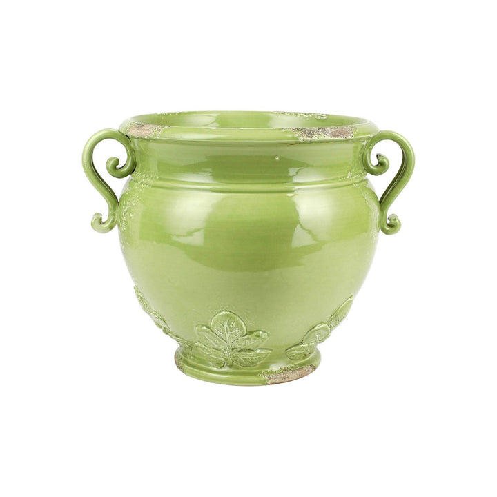 Rustic Garden Basil Round Planter - Default Title