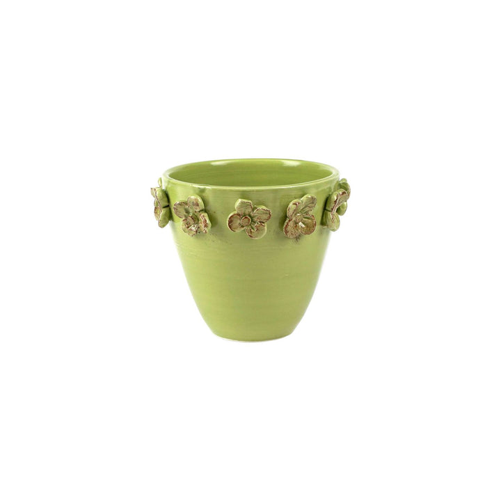 Rustic Garden Cachepot - Pistachio / Small