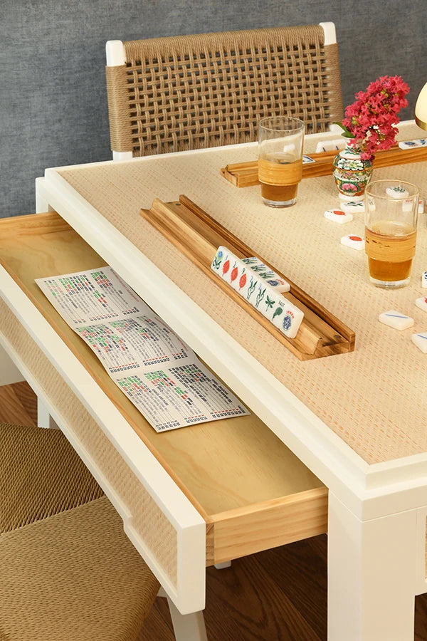 Robin Square Two Drawer Game Table