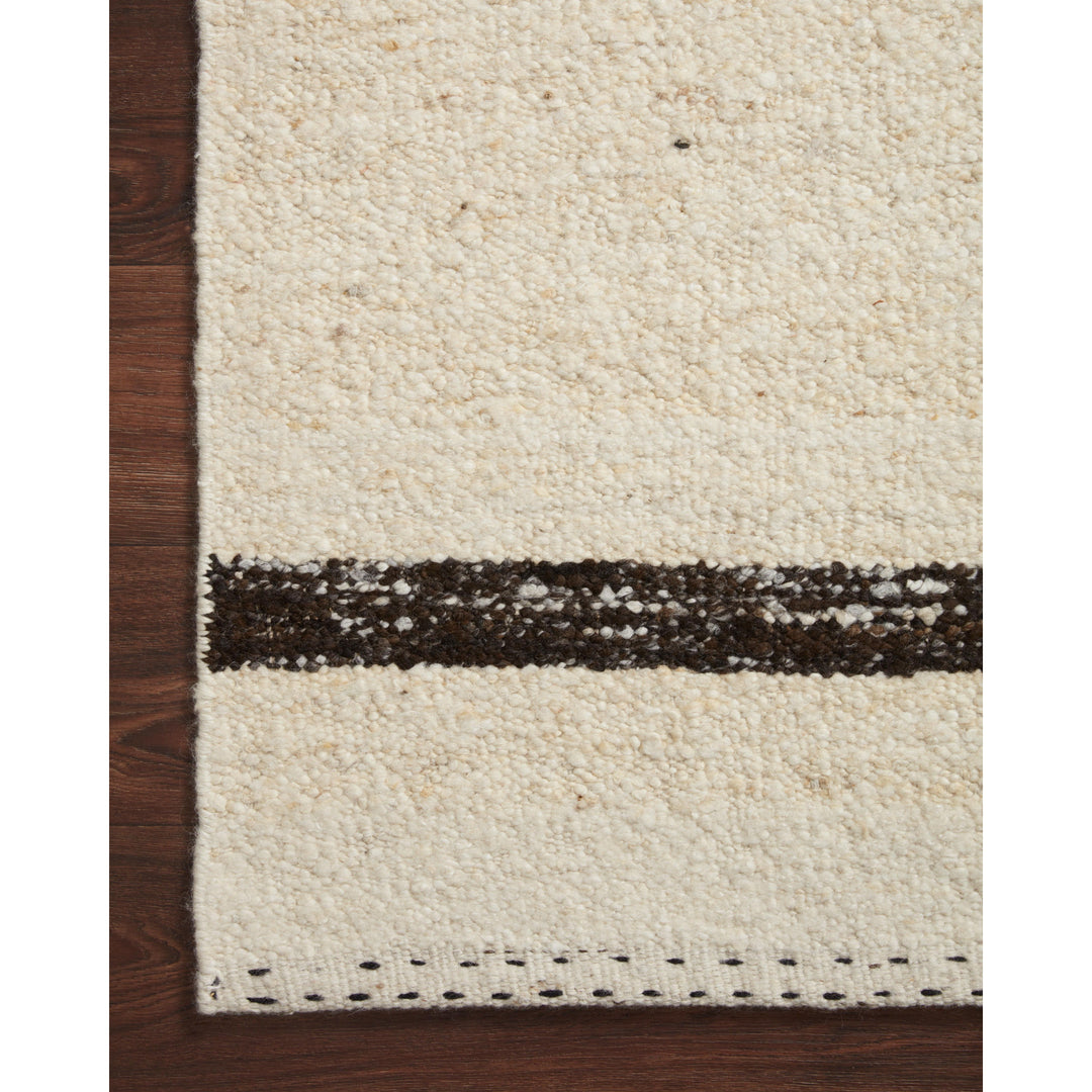 Loloi Roman Natural / Bark 18" x 18" Sample Rug