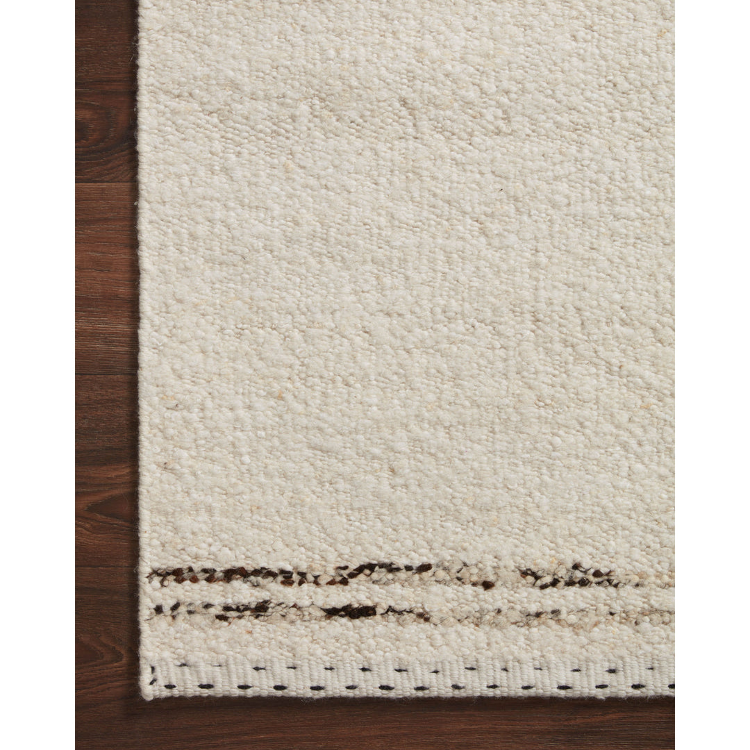 Loloi Roman Ivory / Granite 4'-0" x 6'-0" Accent Rug