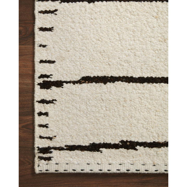 Loloi Roman Ivory / Black 11'-6" x 15' Area Rug