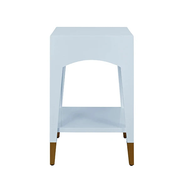 Ronny Tapered Leg One Drawer Side Table