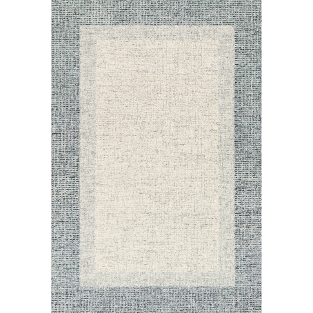 Loloi Rosina Grey / Blue 3'-6" x 5'-6" Accent Rug