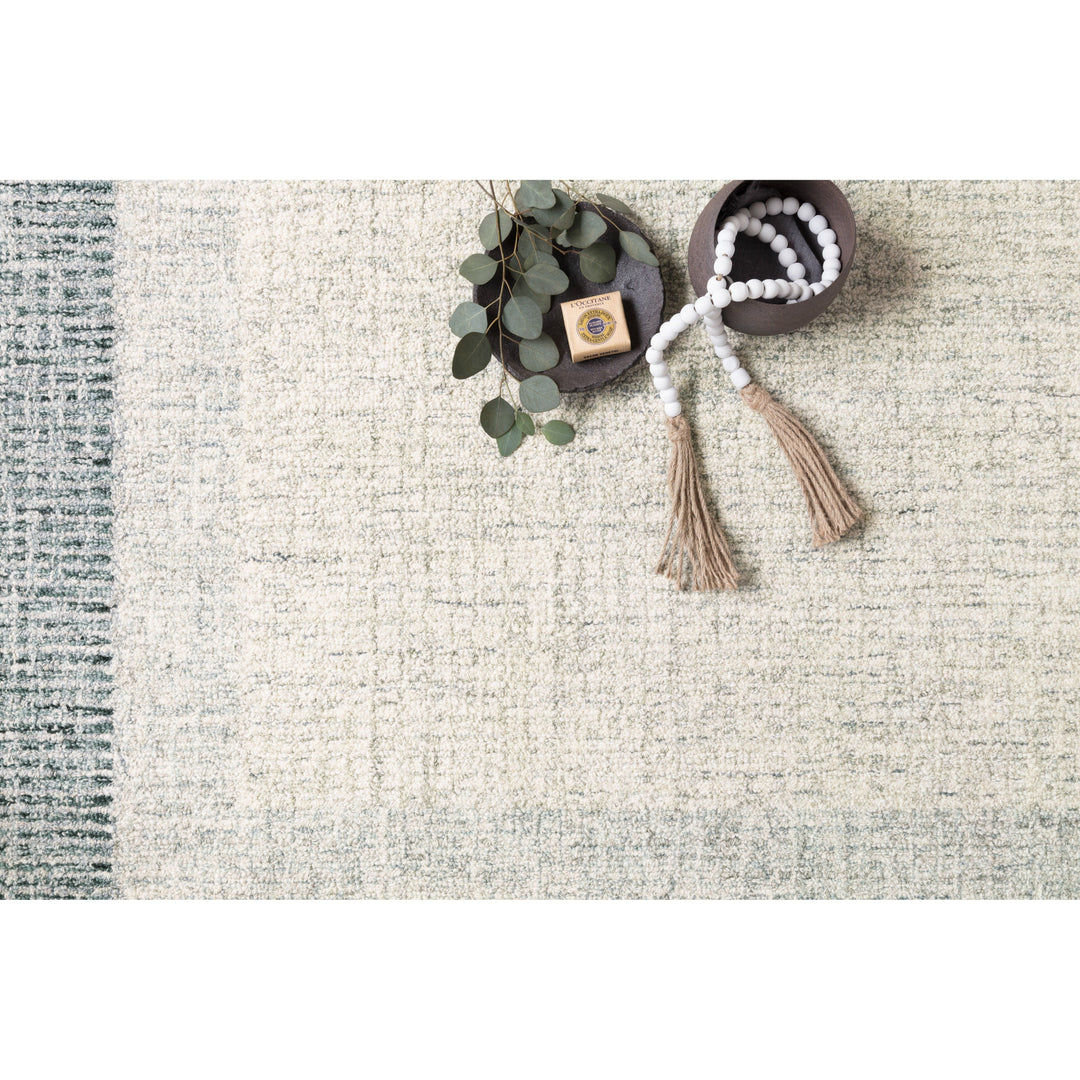 Loloi Rosina Grey / Blue 3'-6" x 5'-6" Accent Rug