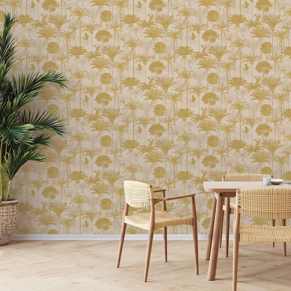 Royal Palm Peel And Stick Wallpaper-Tempaper & Co.-Tempaper-RP15030-Wall Paper-5-France and Son