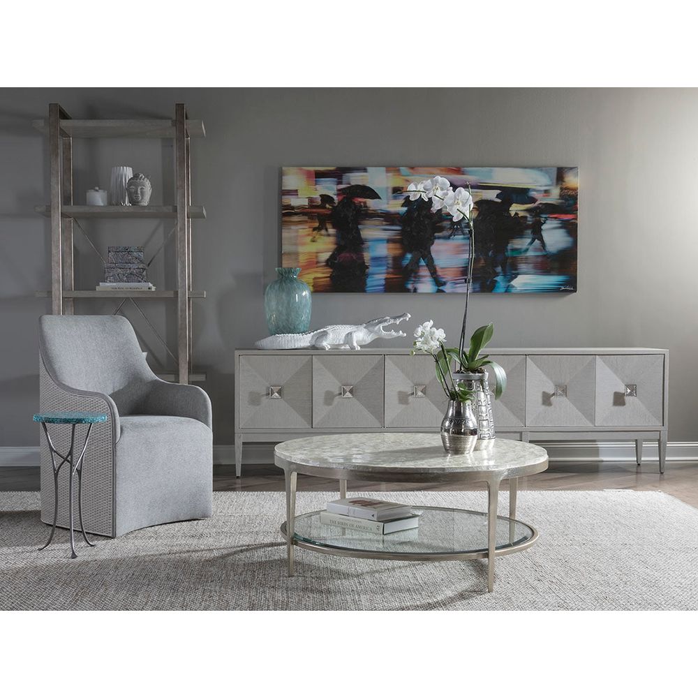 Soiree Etagere - Silver Leaf