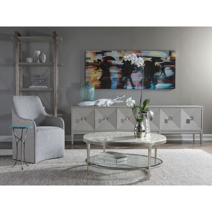 Soiree Etagere - Silver Leaf