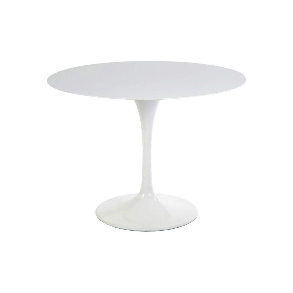 Quartz Pedestal Tulip Dining Table - Round - Rental Price/Week