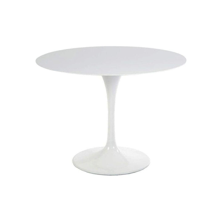 Quartz Pedestal Tulip Dining Table - Round - Rental Price/Week