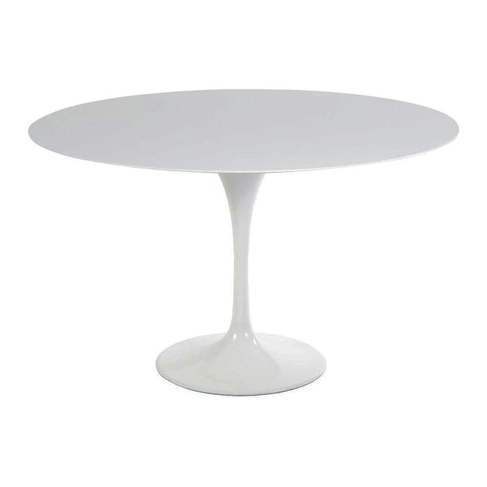 Rental Quartz Pedestal Tulip Dining Table - Round - Rental Price/Week