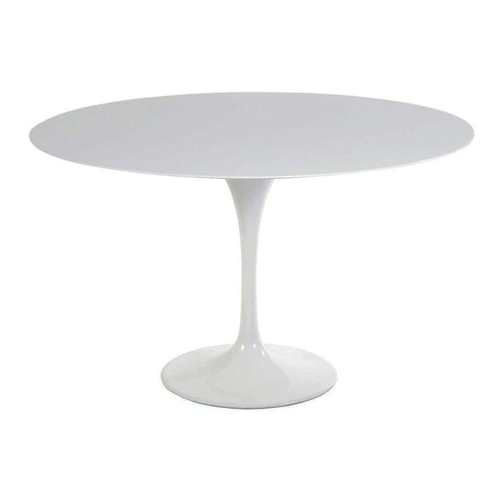 Rental Quartz Pedestal Tulip Dining Table - Round - Rental Price/Week
