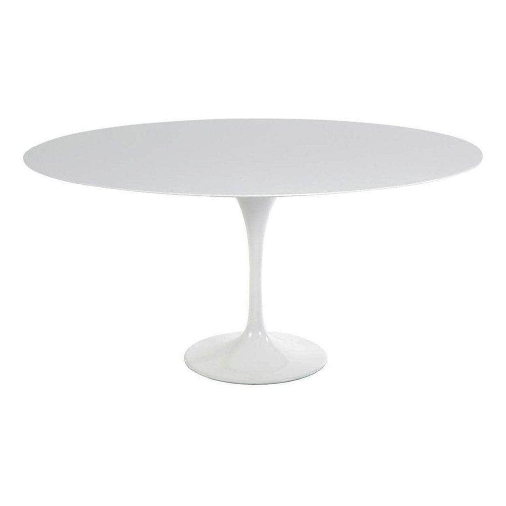 Rental Quartz Pedestal Tulip Dining Table - Round - Rental Price/Week