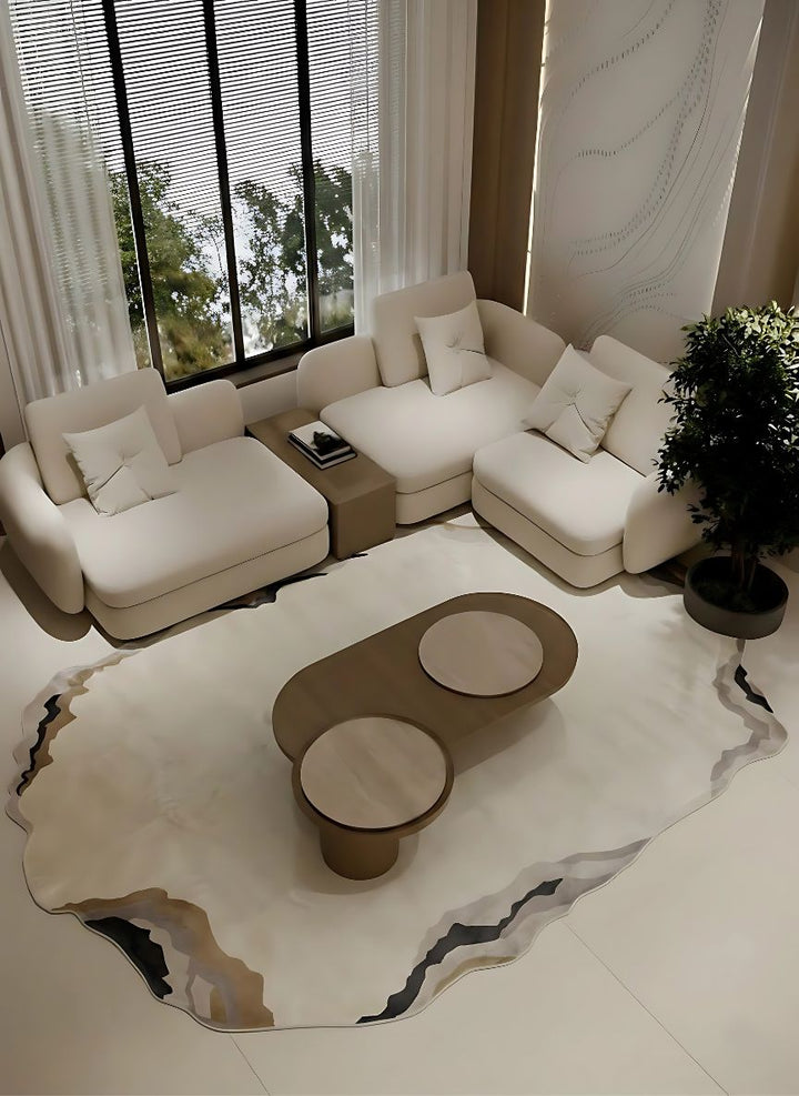 Isadora Freeform Round Rug 8x10