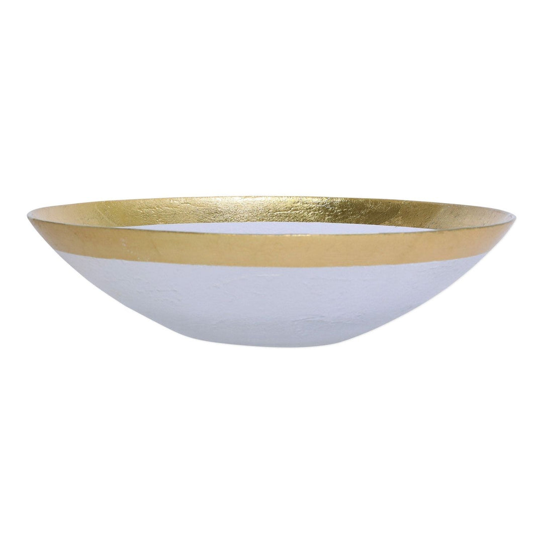 Rufolo Glass Organic Bowl