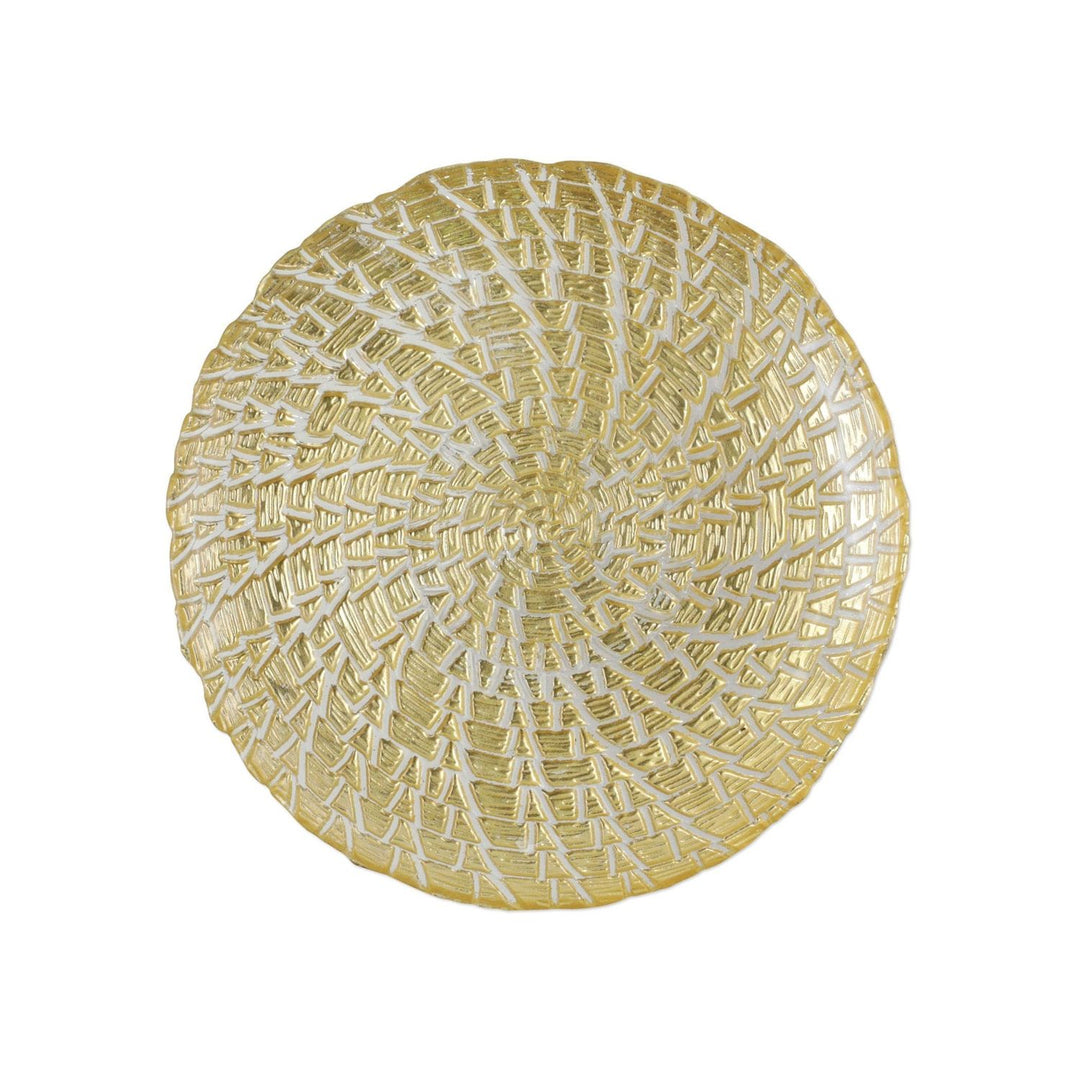 Rufolo Glass Crocodile Small Cake Stand