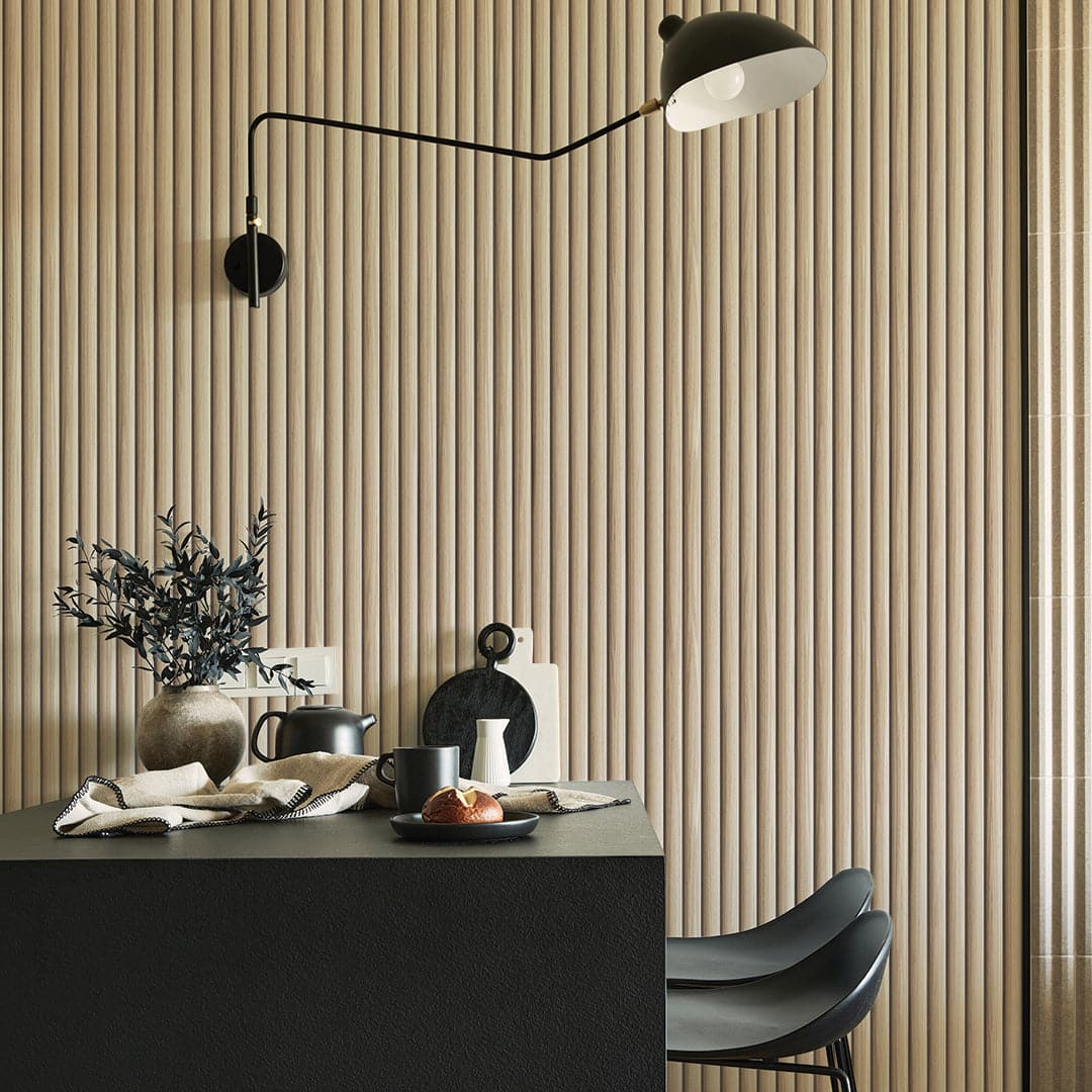 Reeded Wood Peel And Stick Wallpaper-Tempaper & Co.-Tempaper-RW15046-Wall Paper-5-France and Son