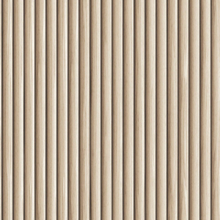 Reeded Wood Peel And Stick Wallpaper-Tempaper & Co.-Tempaper-RW15046-Wall Paper-1-France and Son